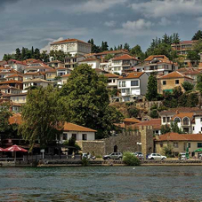 Ohrid_Kaneo_vom_Boot_aus